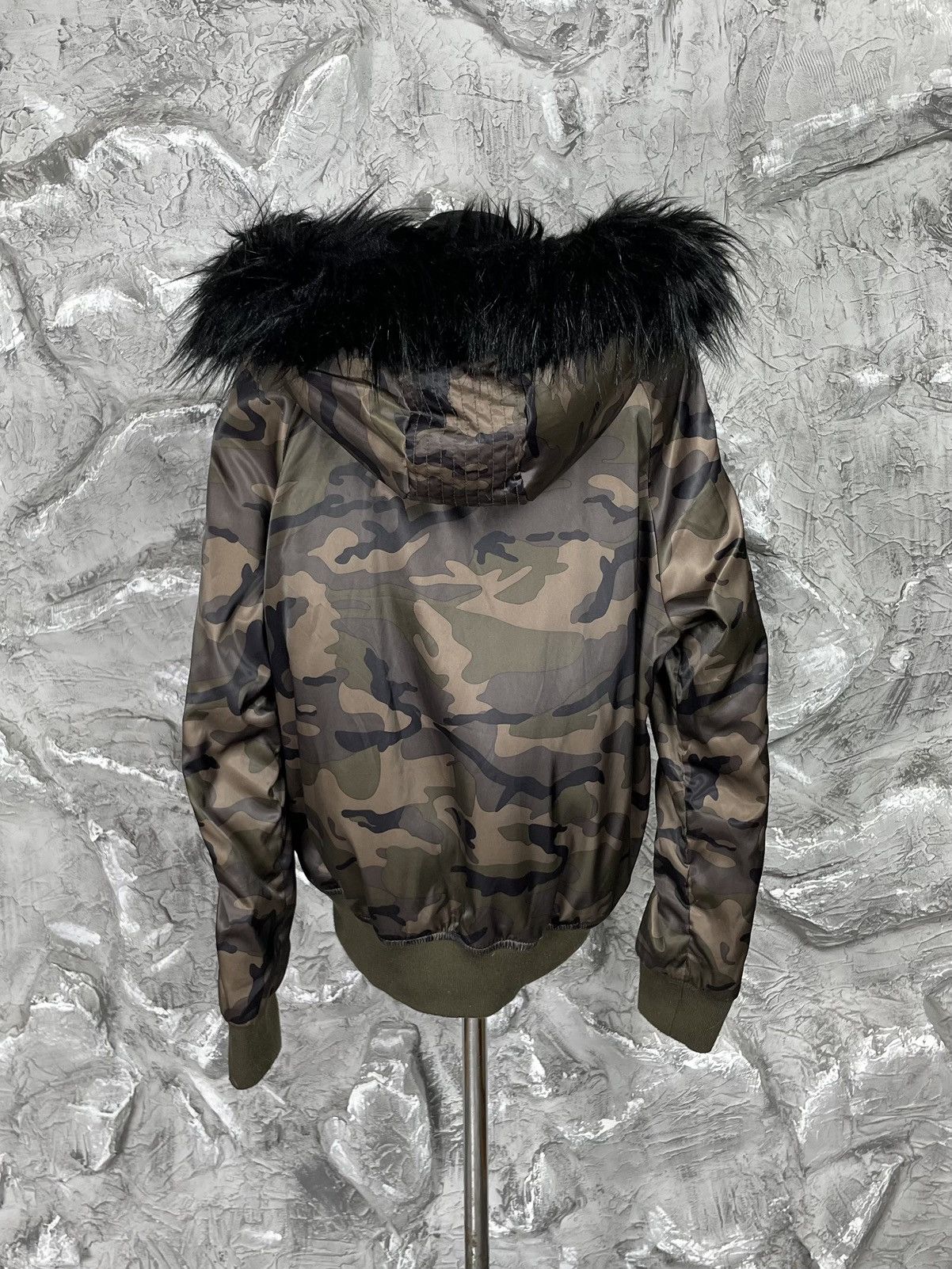 20471120 × If Six Was Nine Y2K Fur Camo Zip Jacket Japanese Hysteric Balenciaga Style Size US M / EU 48-50 / 2 - 5 Thumbnail