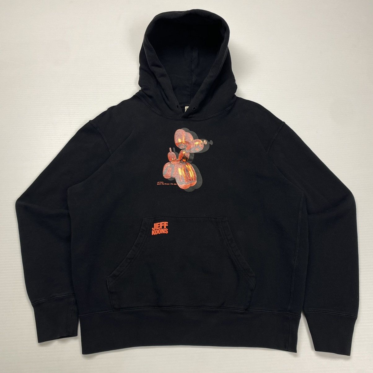 Jeff Koons clay art outlet Uniqlo play doh hoodie XL