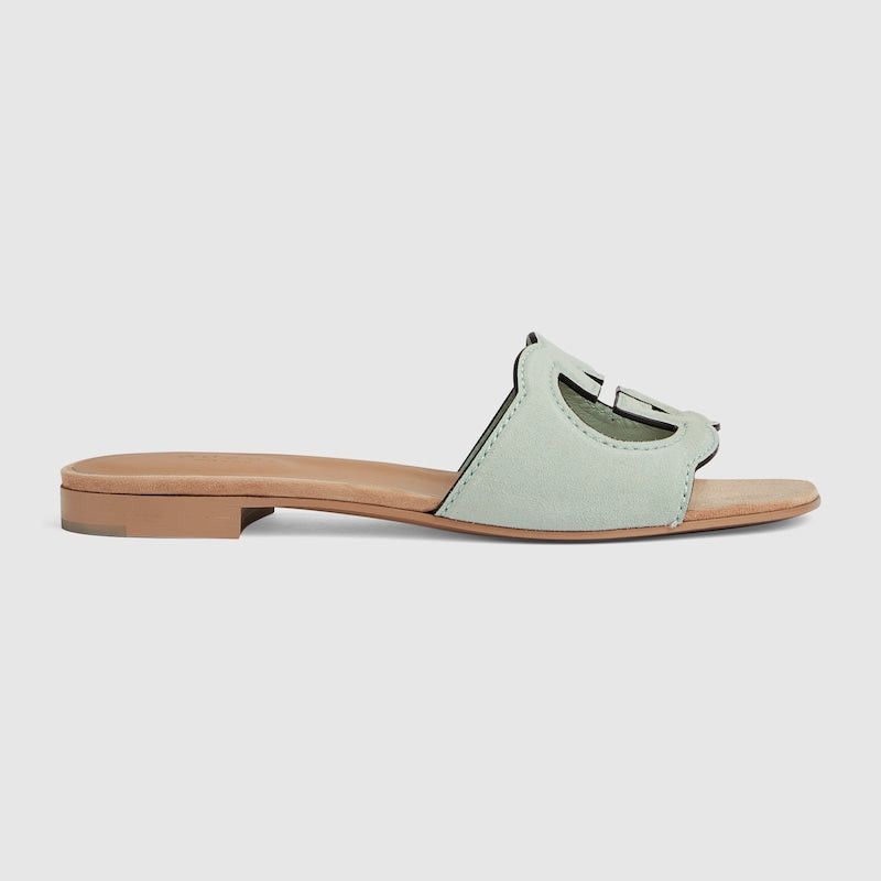 Gucci Gucci Interlocking G Slide Sandals SIZE 40 Size ONE SIZE - 1 Thumbnail