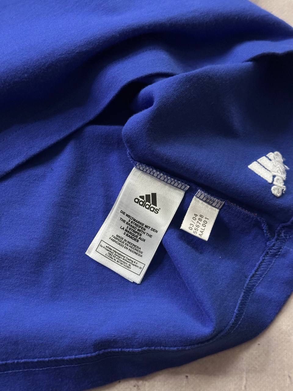 Adidas × Vintage Adidas France National Football Soccer Team 2004 T-Shirt Size US L / EU 52-54 / 3 - 6 Thumbnail