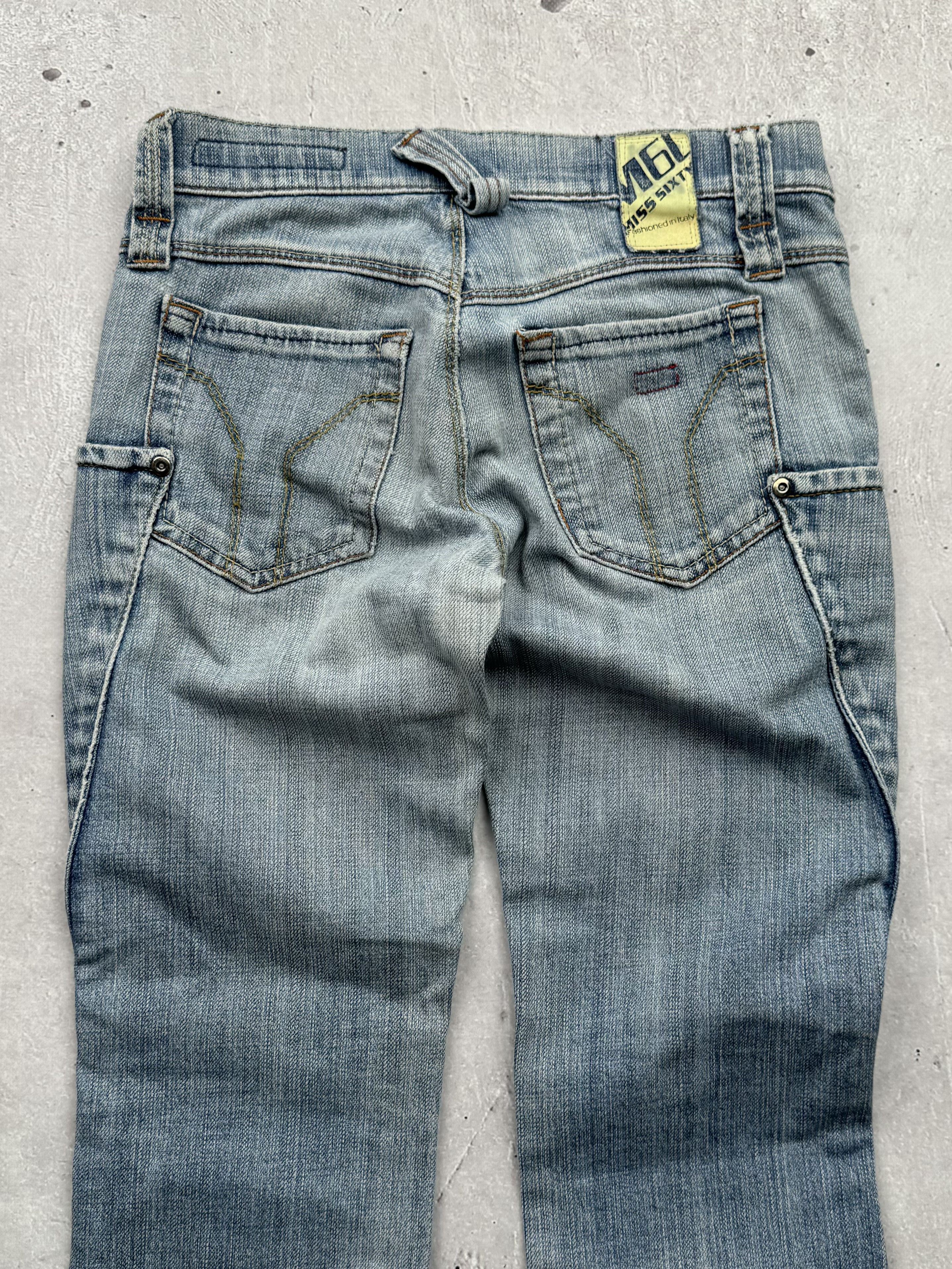 Japanese Brand × Miss Sixty × Vintage Miss Sixty Vintage Flared Cropped Jeans Size 25" / US 0 / IT 36 - 8 Thumbnail