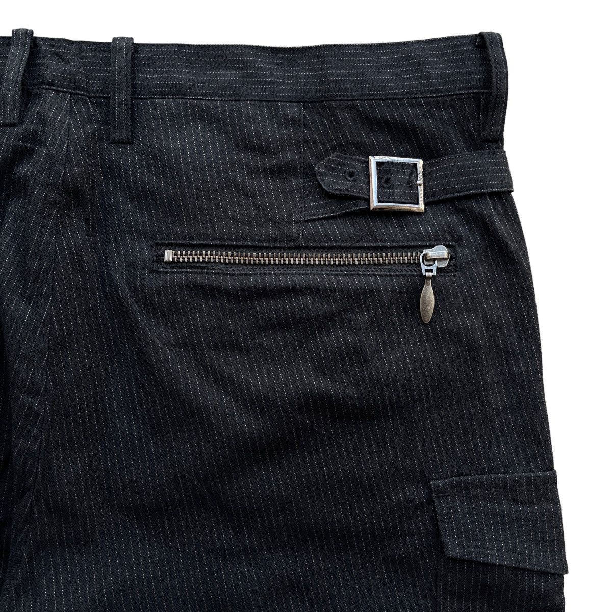 If Six Was Nine × Japanese Brand × semanticdesign SEMANTIC DESIGN 8 POCKETS STRIPED PANTS Size US 34 / EU 50 - 8 Thumbnail
