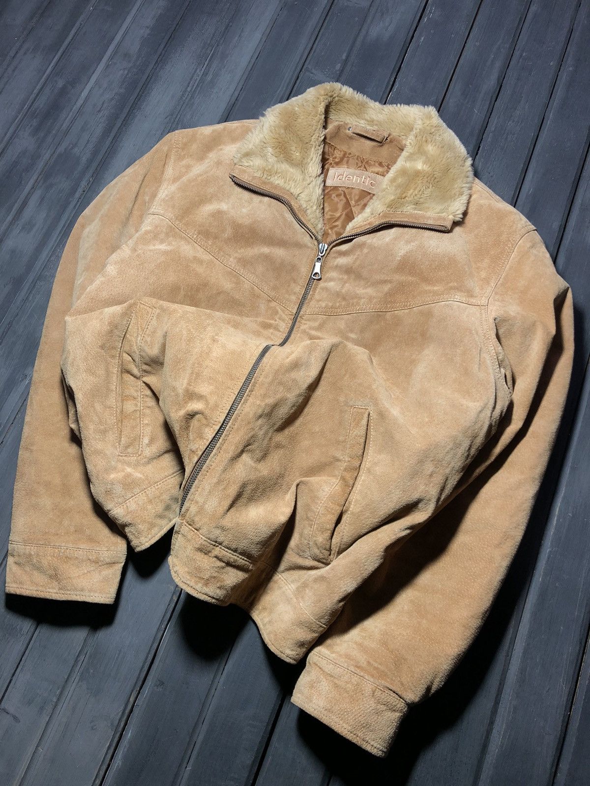 Hysteric Glamour Vintage Balenciaga Style Fur Hood Real Leather Jacket 90s Size US L / EU 52-54 / 3 - 2 Thumbnail