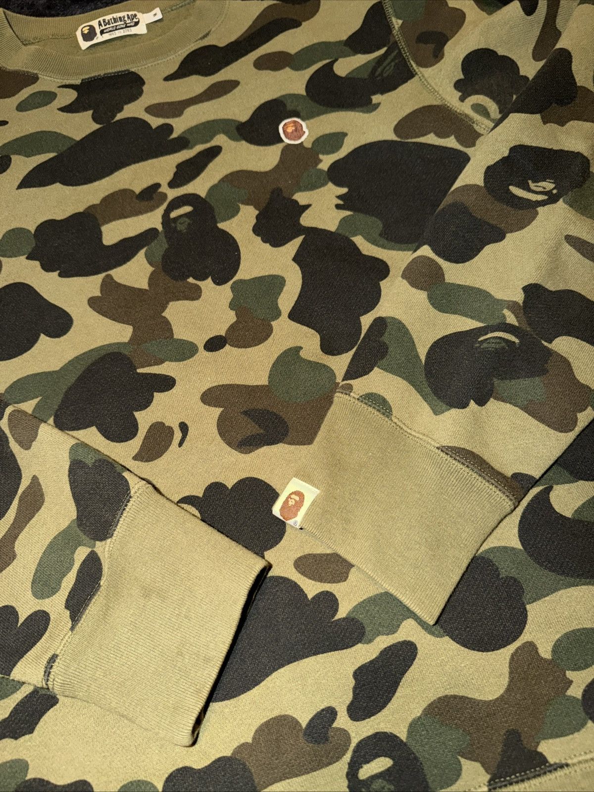 Bape Bape 1st Camo Small Ape Green Size Medium Size US M / EU 48-50 / 2 - 2 Thumbnail