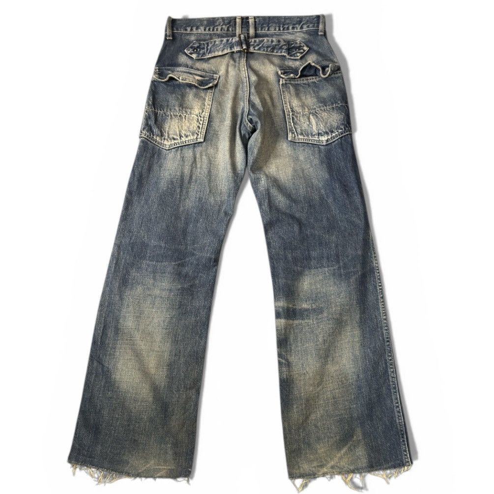 KOJIMA GENES Japanese Heavy Vintage Johnbull Kojima Japan Workwear Denim Size US 31 - 3 Thumbnail
