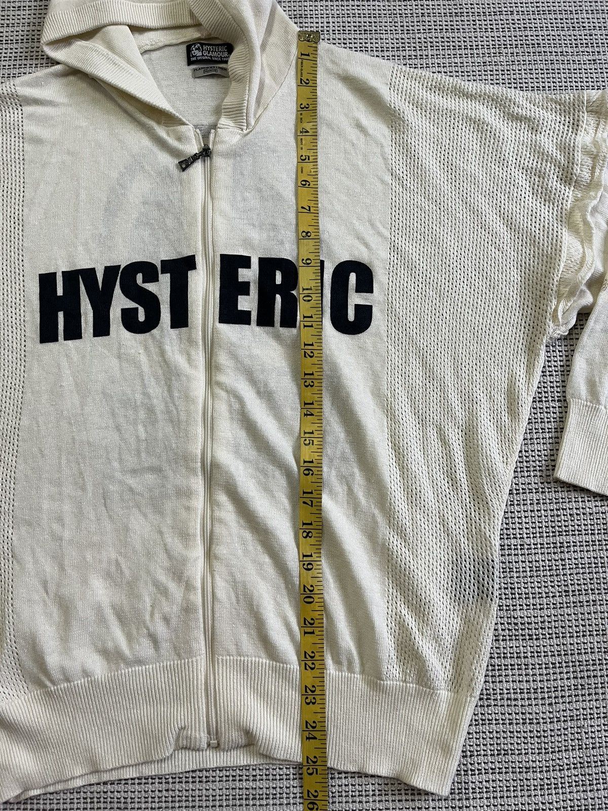 Hysteric Glamour Rare Hysteric Glamour Mesh sweater Size ONE SIZE - 10 Thumbnail