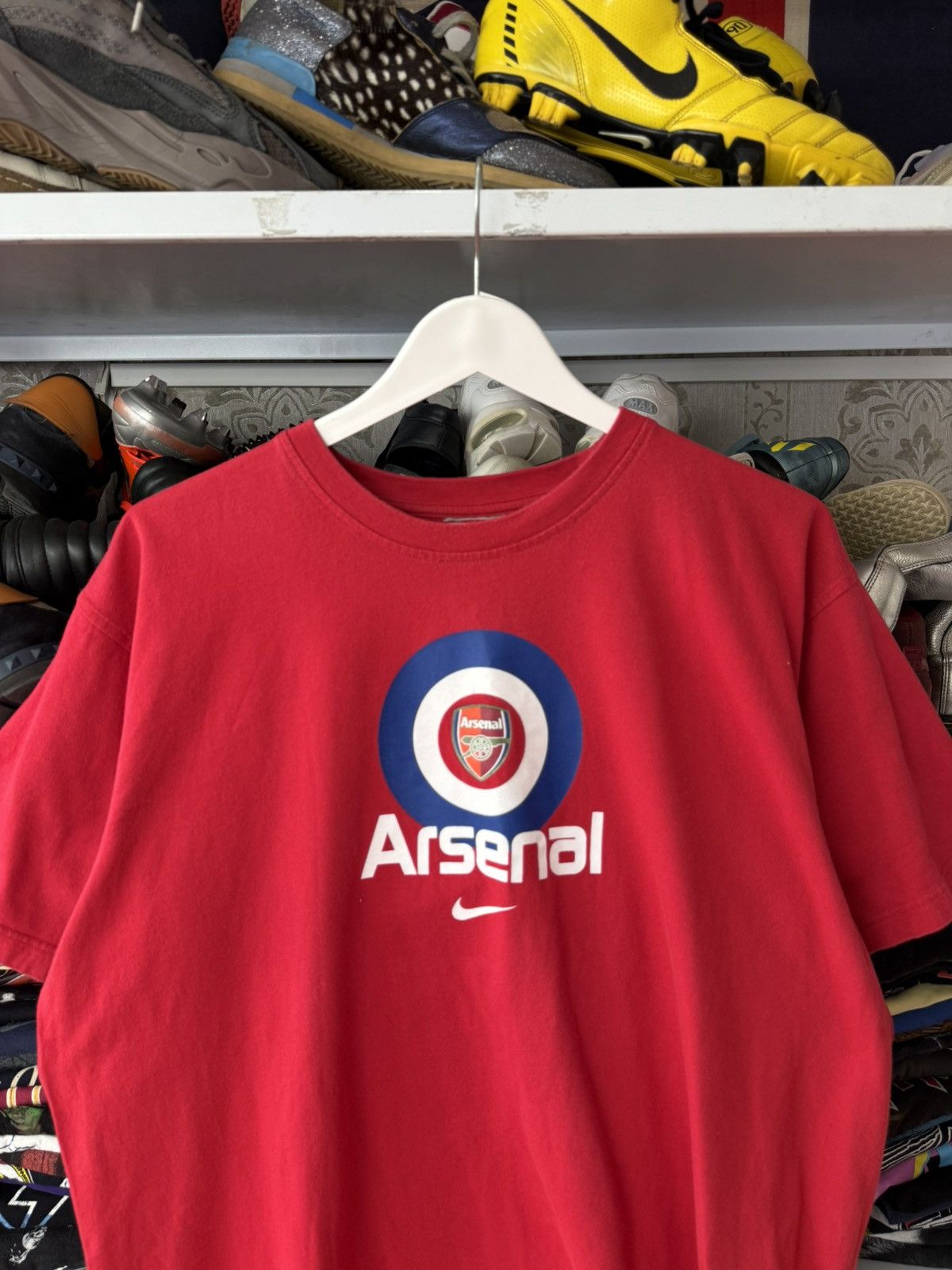 Nike Vintage Arsenal T-shirt Big Logo Blokecor Size US L / EU 52-54 / 3 - 2 Thumbnail