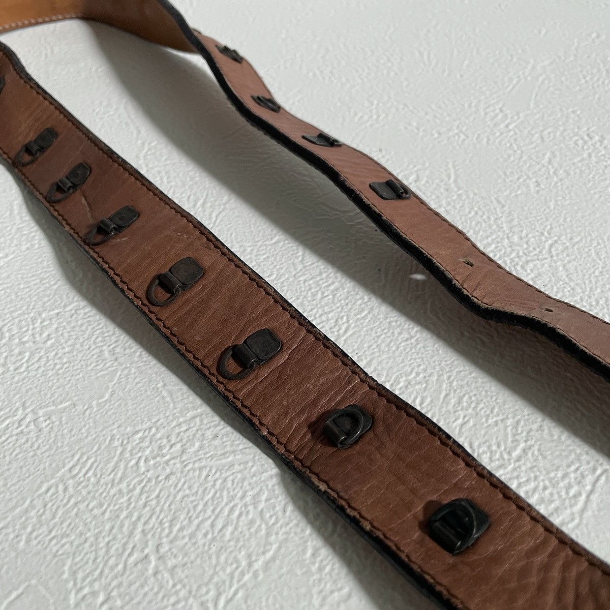 Paciotti Vintage y2k Cesare Paciotti leather belt Size ONE SIZE - 5 Thumbnail