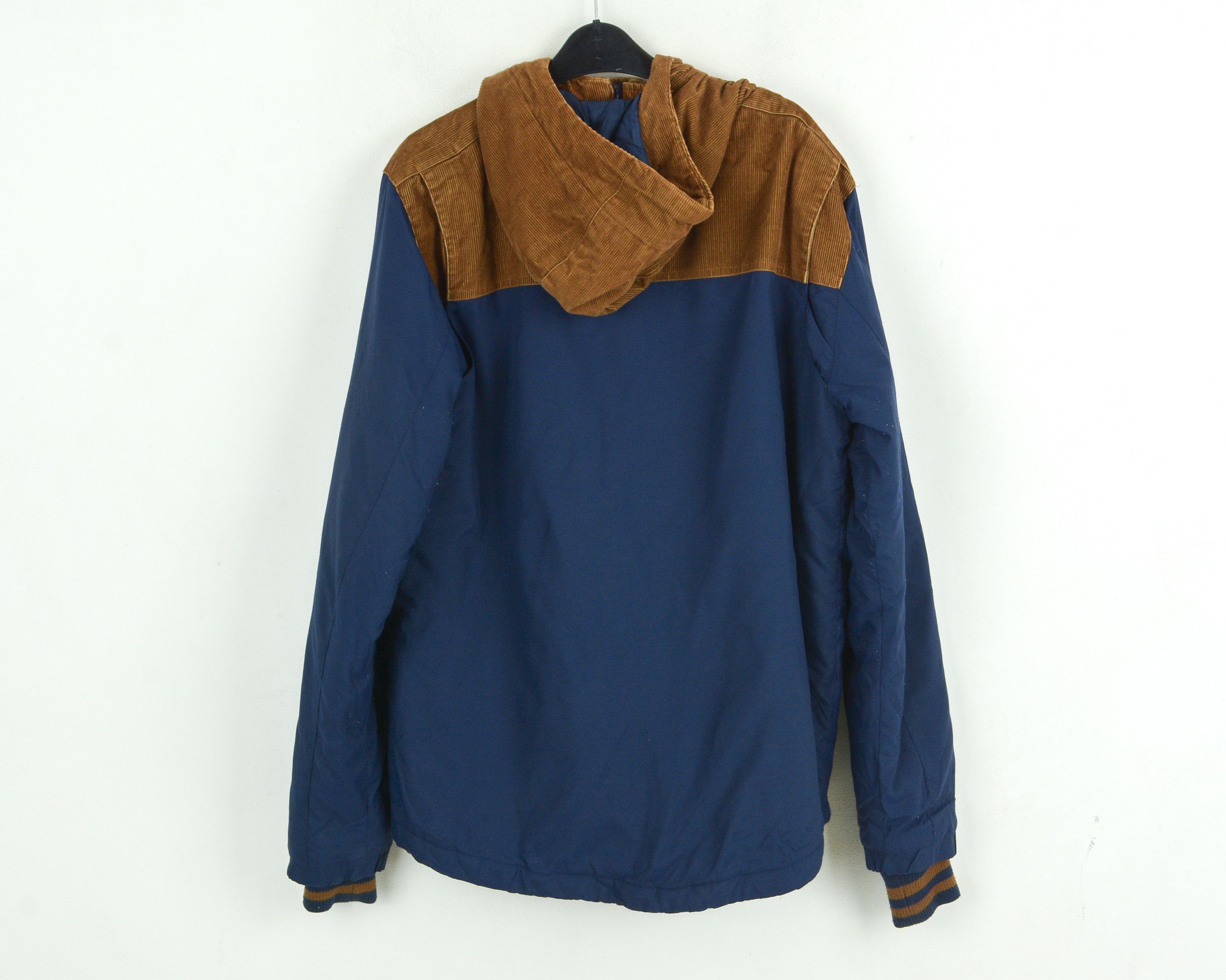 K1X Streetwear Parka L Jacket Coat Cord Nylon Hooded Corduroy Size US L / EU 52-54 / 3 - 5 Thumbnail