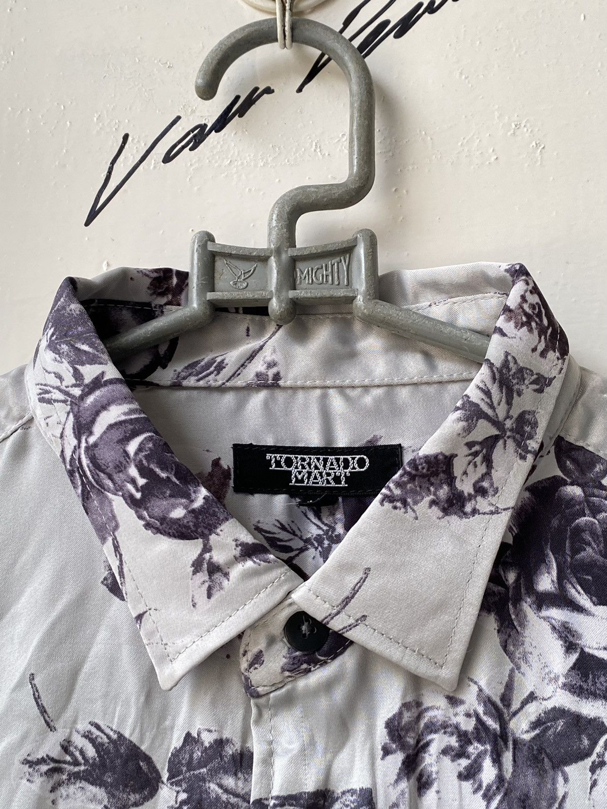 Tornado Mart Tornado Mart Flower Motive Shirt Size US XS / EU 42 / 0 - 15 Thumbnail