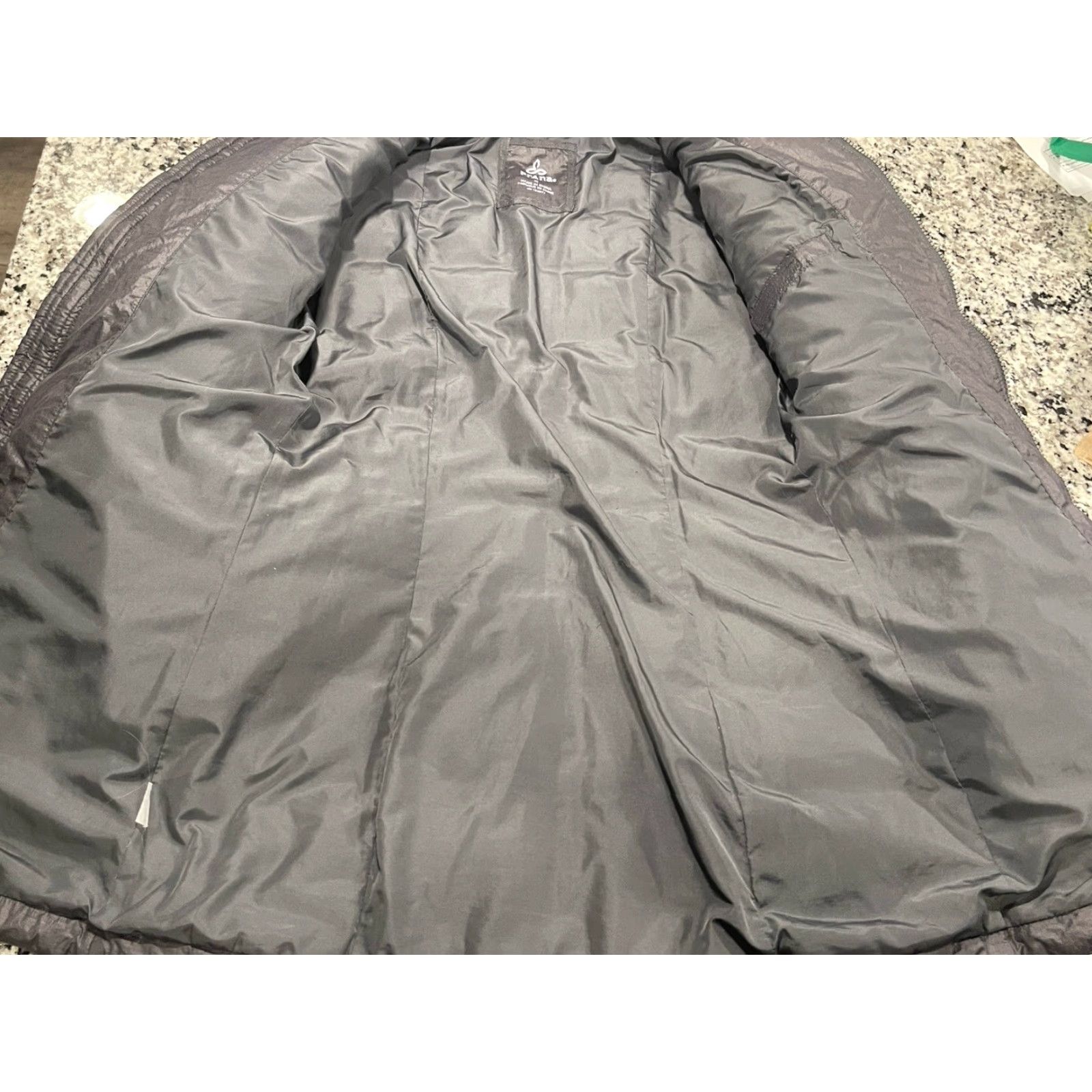 Prana VINTAGE Prana Breathe Quilted Puffer Down Jacket XS Gray Size XS / US 0-2 / IT 36-38 - 8 Thumbnail
