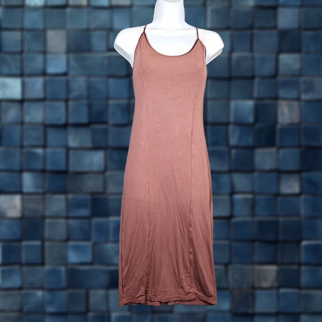 Victoria's Secret Victoria's Secret Women's Slip Dress Sleeveless Size S Pink New Tie Back Scoop Neck Above Knee Lightweight Casual Solid 90s Theme Colorful Womens Size S / US 4 / IT 40 - 1 Thumbnail