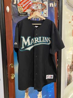 Miami Marlins Jersey Mens XL Diamond Collection Majestic Vintage Baseball  Jersey