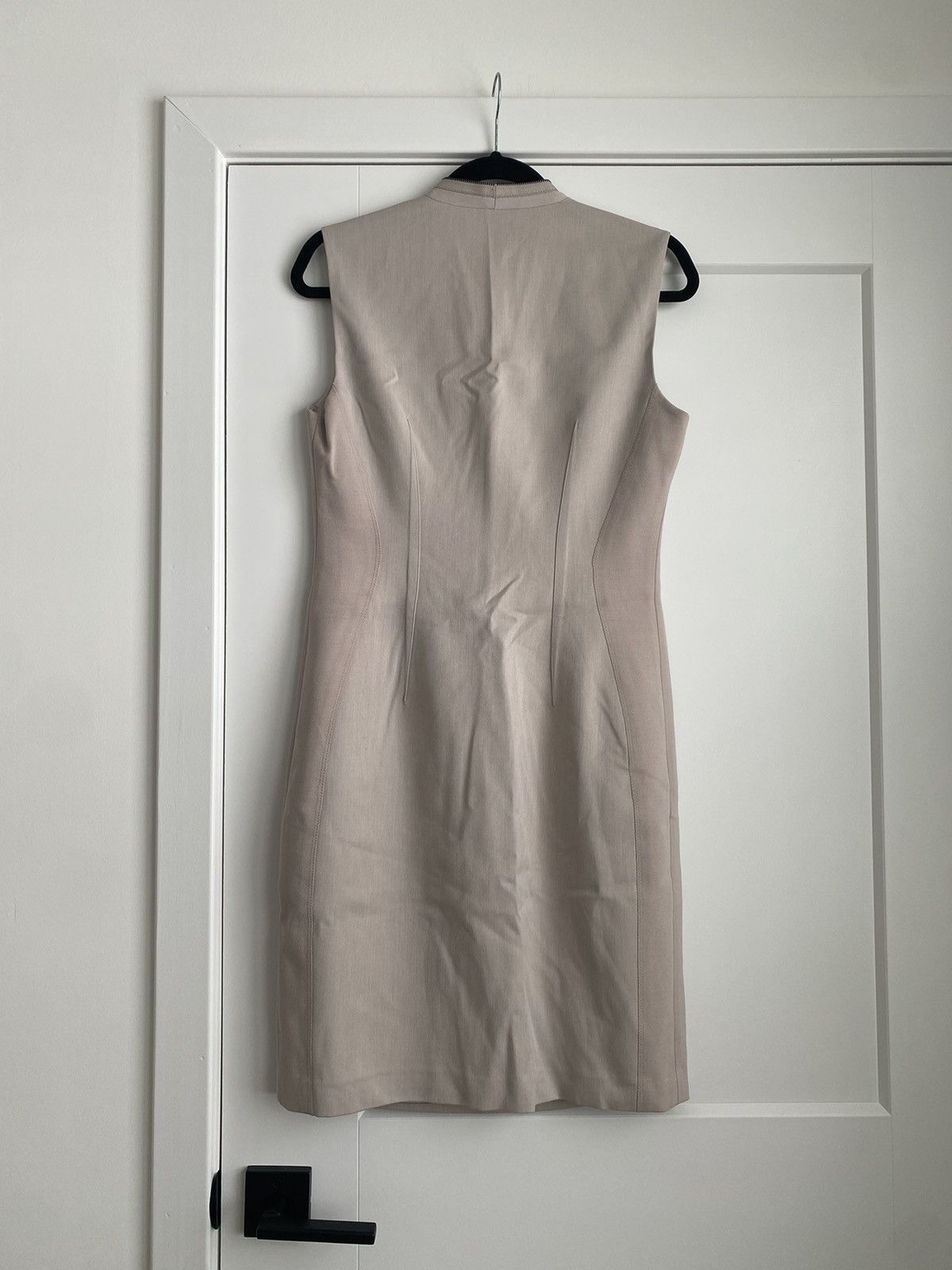 Elie Tahari Eli Tahari women NWT perfect sneath ivory formal dress Size M / US 6-8 / IT 42-44 - 7 Thumbnail