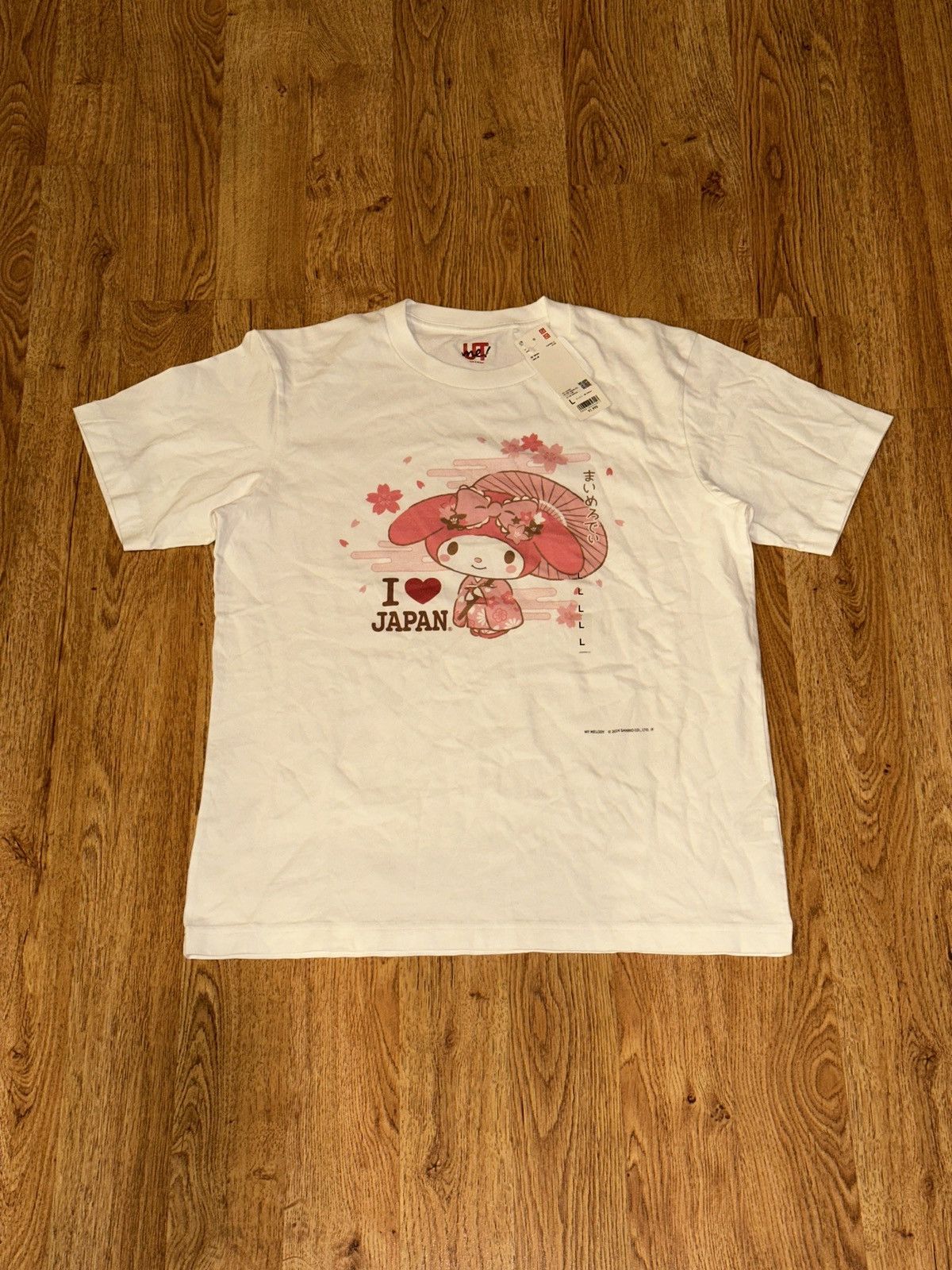Uniqlo Uniqlo Japan x Sanrio Exclusive I Love Japan My Melody Tee Size US L / EU 52-54 / 3 - 1 Thumbnail