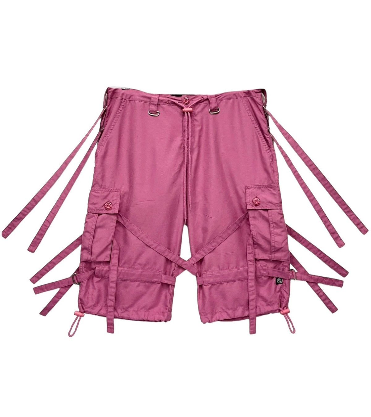 Japanese Brand 🔥ILLIG Multi-Bondage Poly-Parachute Street-Dance Cargo💥 Size US 31 - 5 Thumbnail