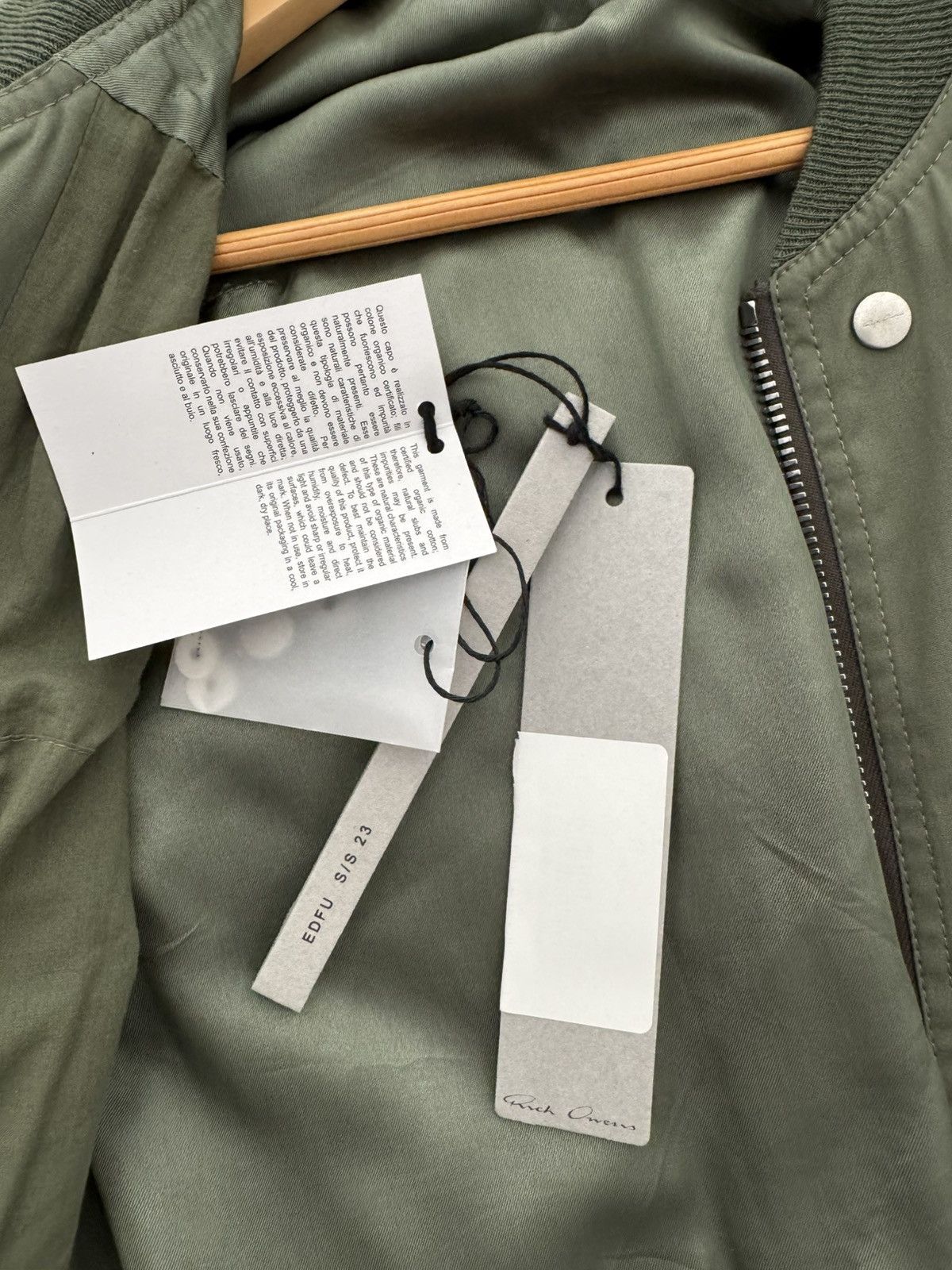 Rick Owens Rick Owens Bauhaus Flight Jacket Size US M / EU 48-50 / 2 - 5 Thumbnail