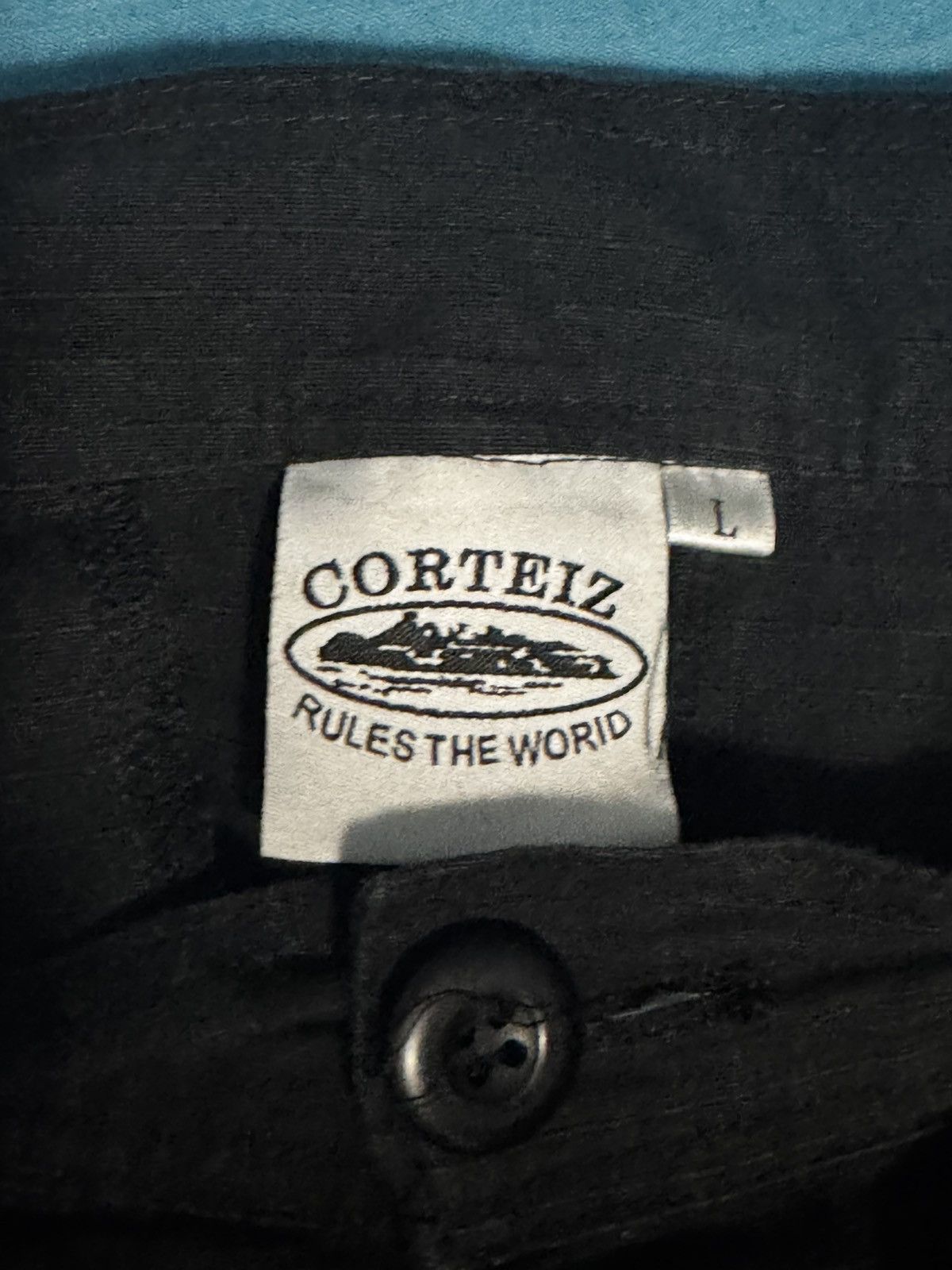 Corteiz Corteiz 4Starz Special Edition Guerillaz Cargos -Black/White Size US 34 / EU 50 - 5 Thumbnail