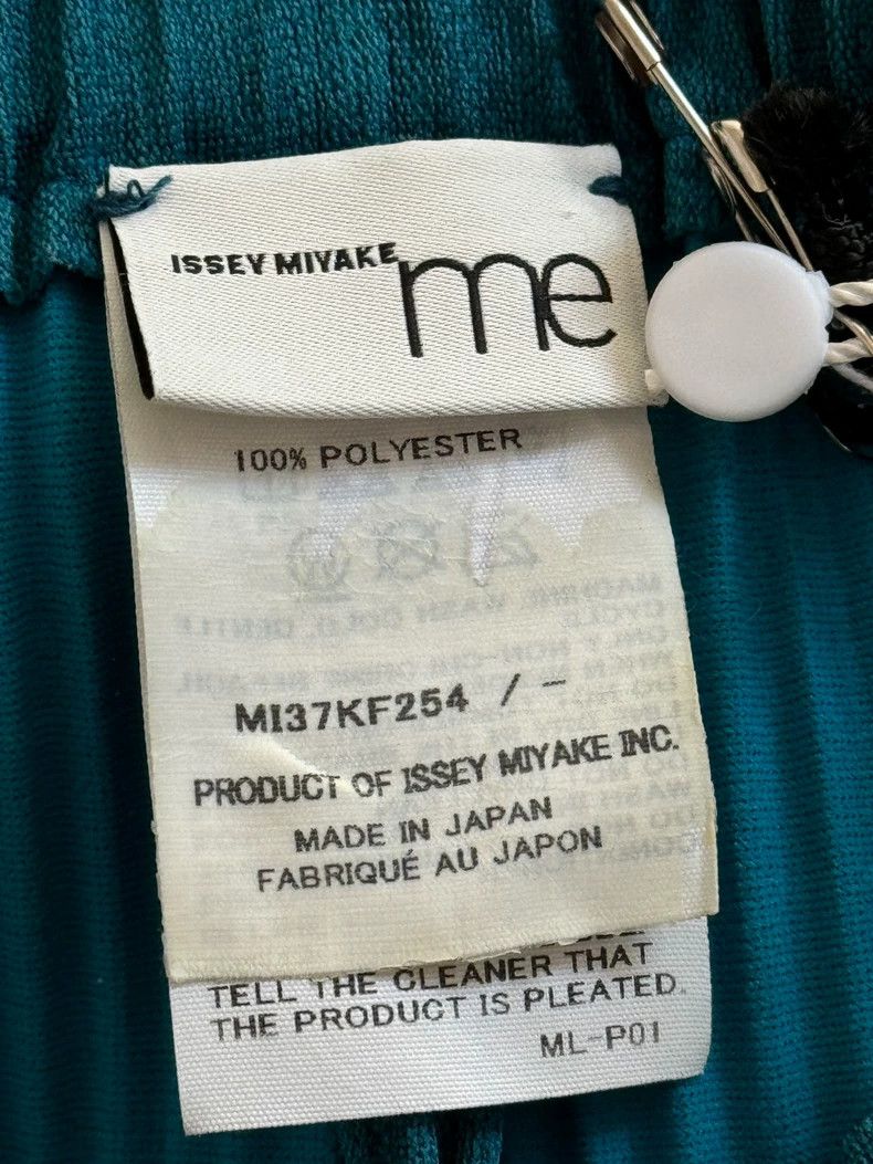 Issey Miyake issey miyake size:one size Blue-cyan trousers 2506-Nextarr Size 42" / US 20 - 3 Thumbnail