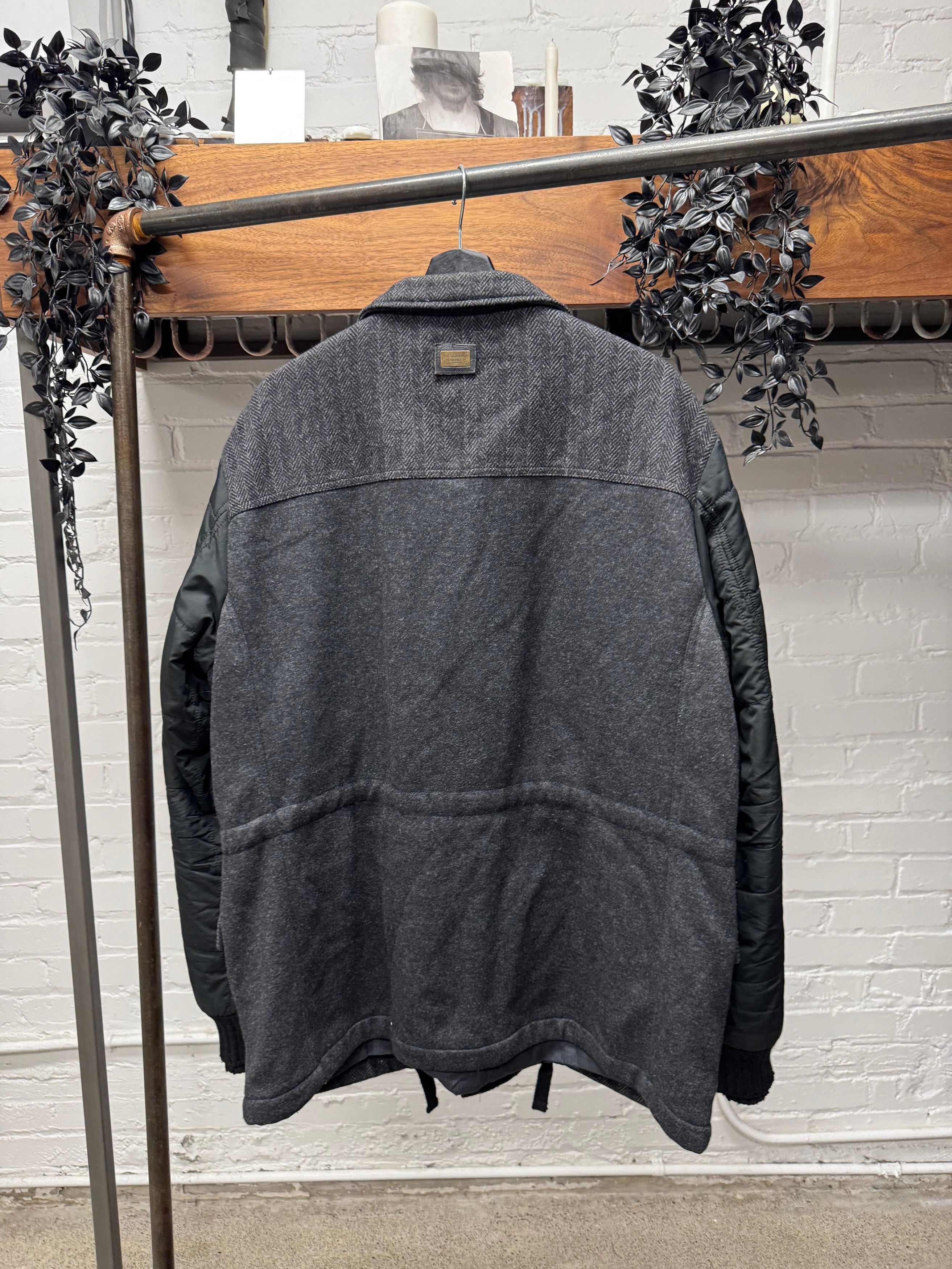 Dolce & Gabbana 2000s Dolce & Gabbana Wool/Down Fill Hybrid ‘Hunting’ Jacket Size US XL / EU 56 / 4 - 4 Thumbnail