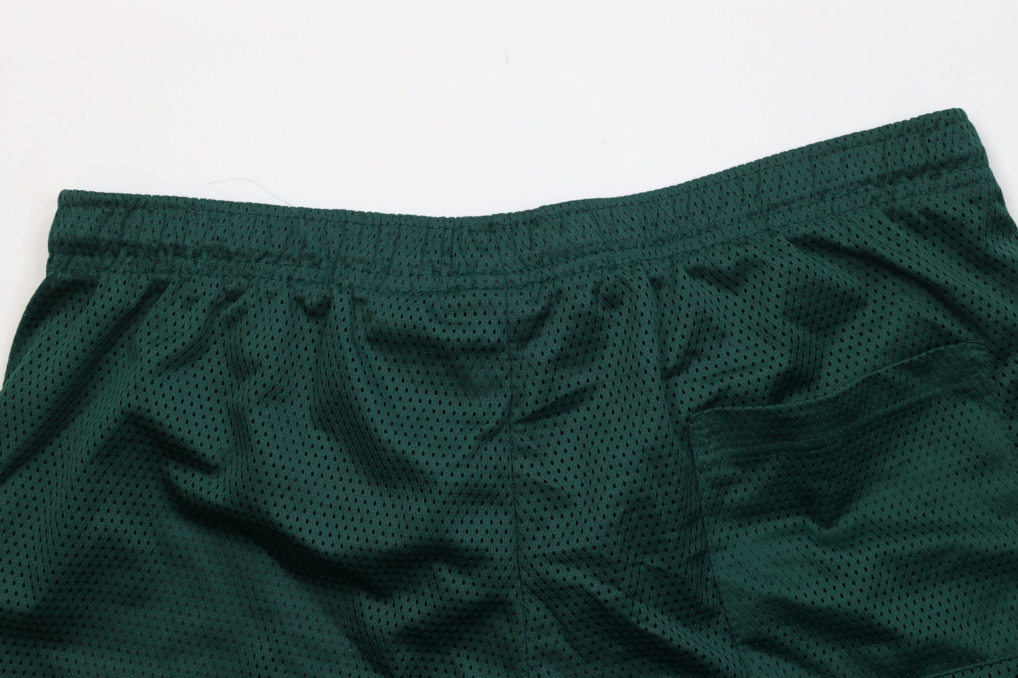 Vintage Vintage 90s Streetwear Layered Above Knee Mesh Shorts Green Size US 32 / EU 48 - 10 Thumbnail