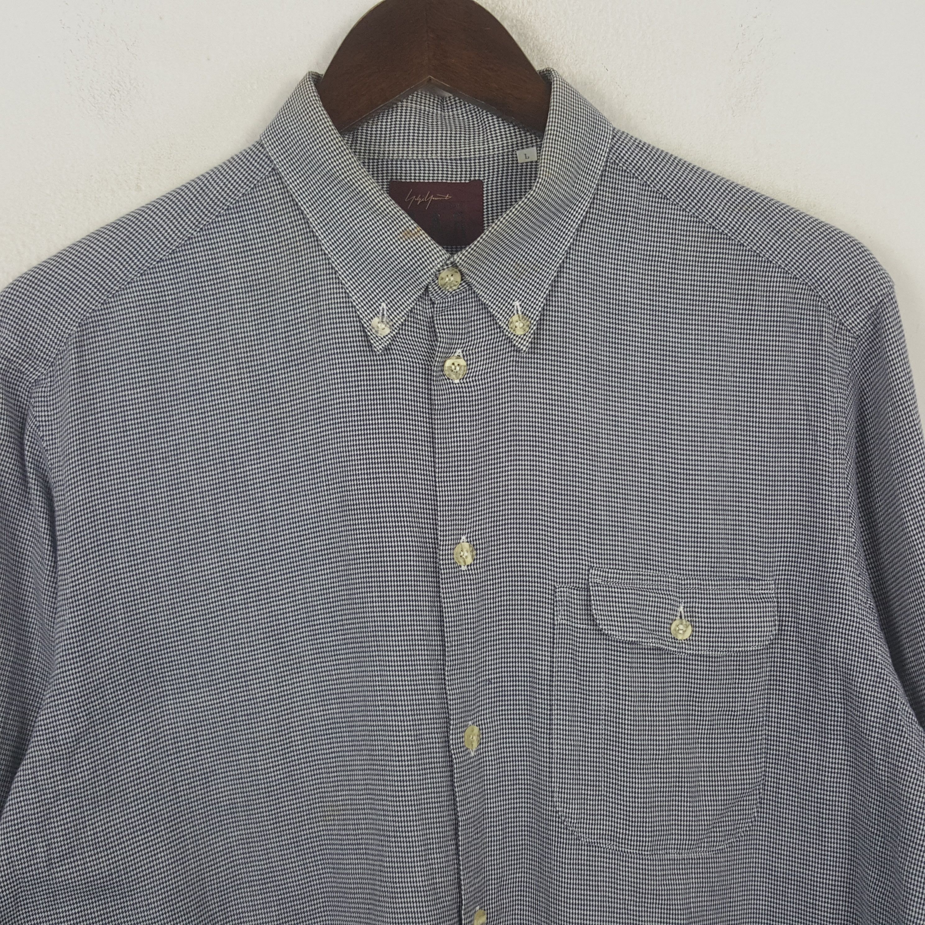 Yohji Yamamoto Vintage A.A.R. by Yohji Yamamoto Button Up Shirt Size US M / EU 48-50 / 2 - 2 Thumbnail
