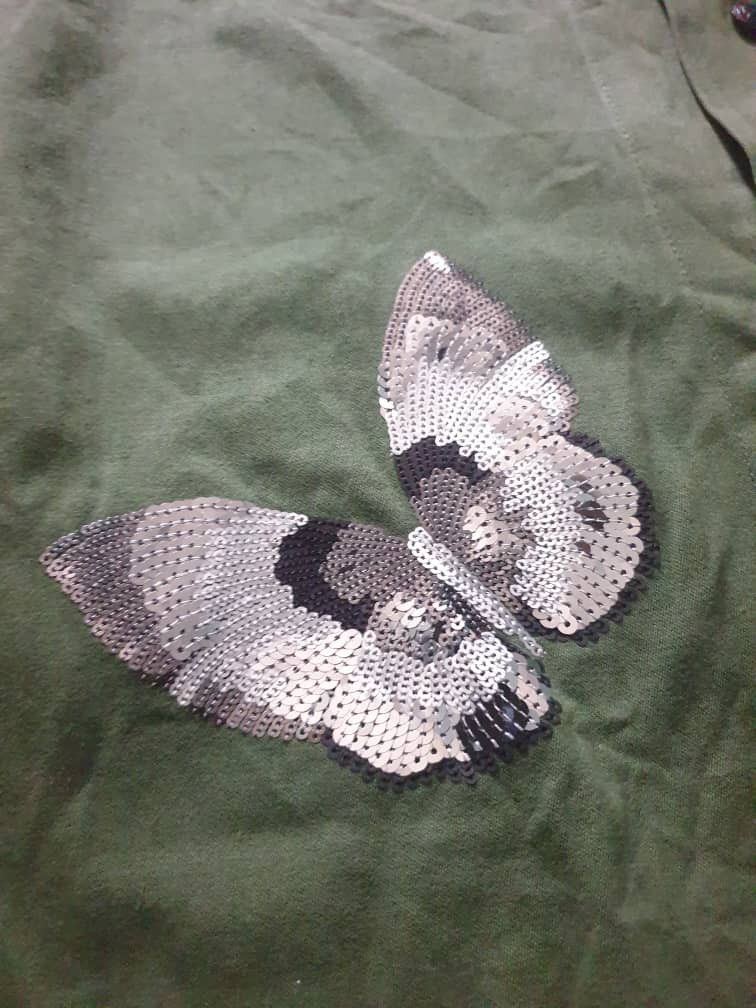 Japanese Brand 💥Peacock Blue handmade Butterfly Made in ITALY shirt Size L / US 10 / IT 46 - 6 Thumbnail