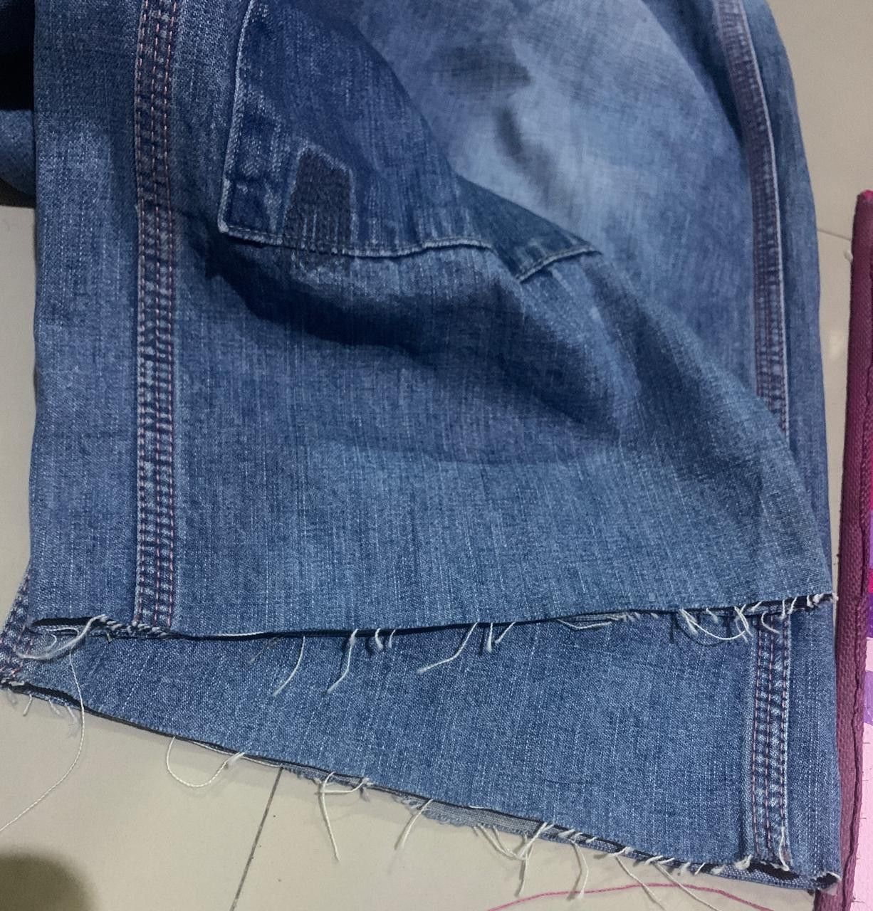 Japanese Brand × Orslow Denim pants orslow patchwork Size US 30 / EU 46 - 2 Thumbnail