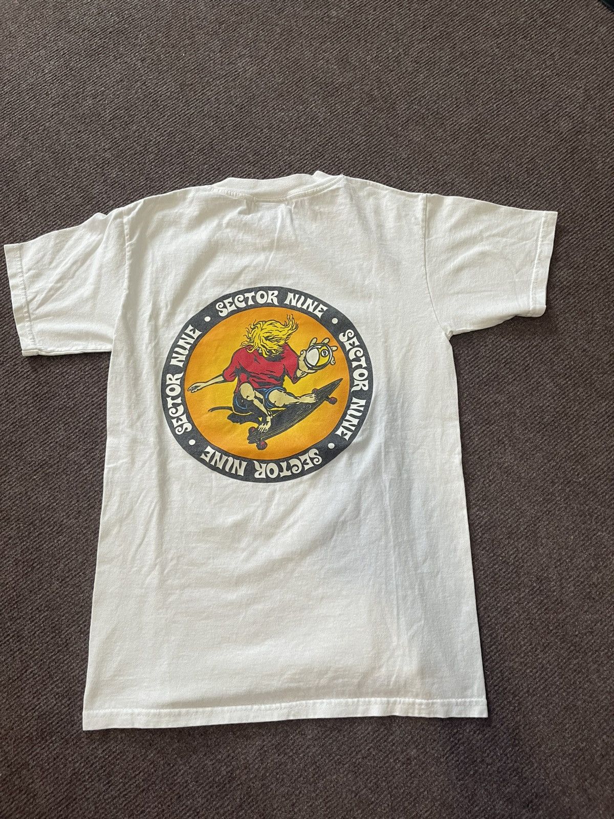 Vintage Rare Vtg Sector Nine Skateboard Tee Size US S / EU 44-46 / 1 - 1 Thumbnail