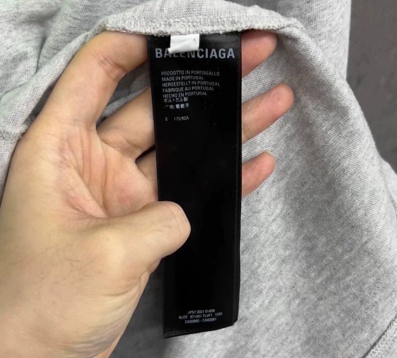 Balenciaga Balenciaga Doodle Jelly Logo Fake Two-Piece Long Sleeve Size US XS / EU 42 / 0 - 4 Thumbnail