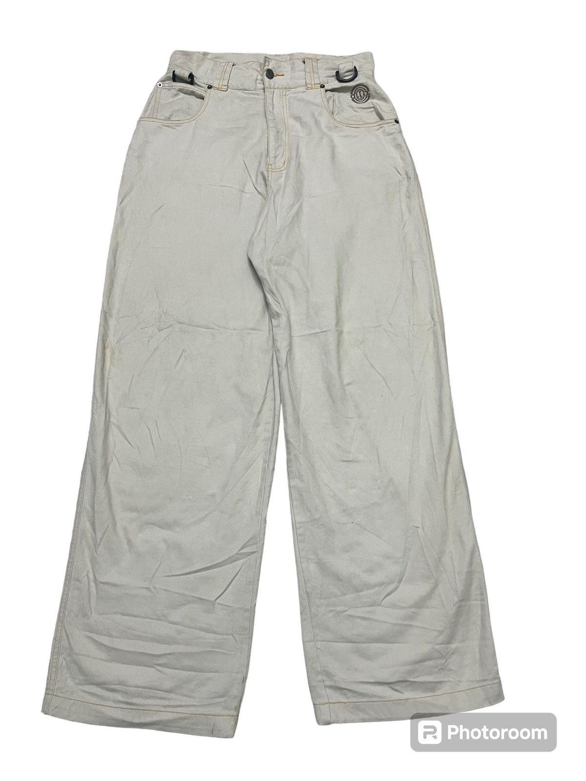 Japanese Brand 2000s JNCO INSPIRED BIG POCKET RARE SOFT JEANS Size US 31 - 2 Thumbnail