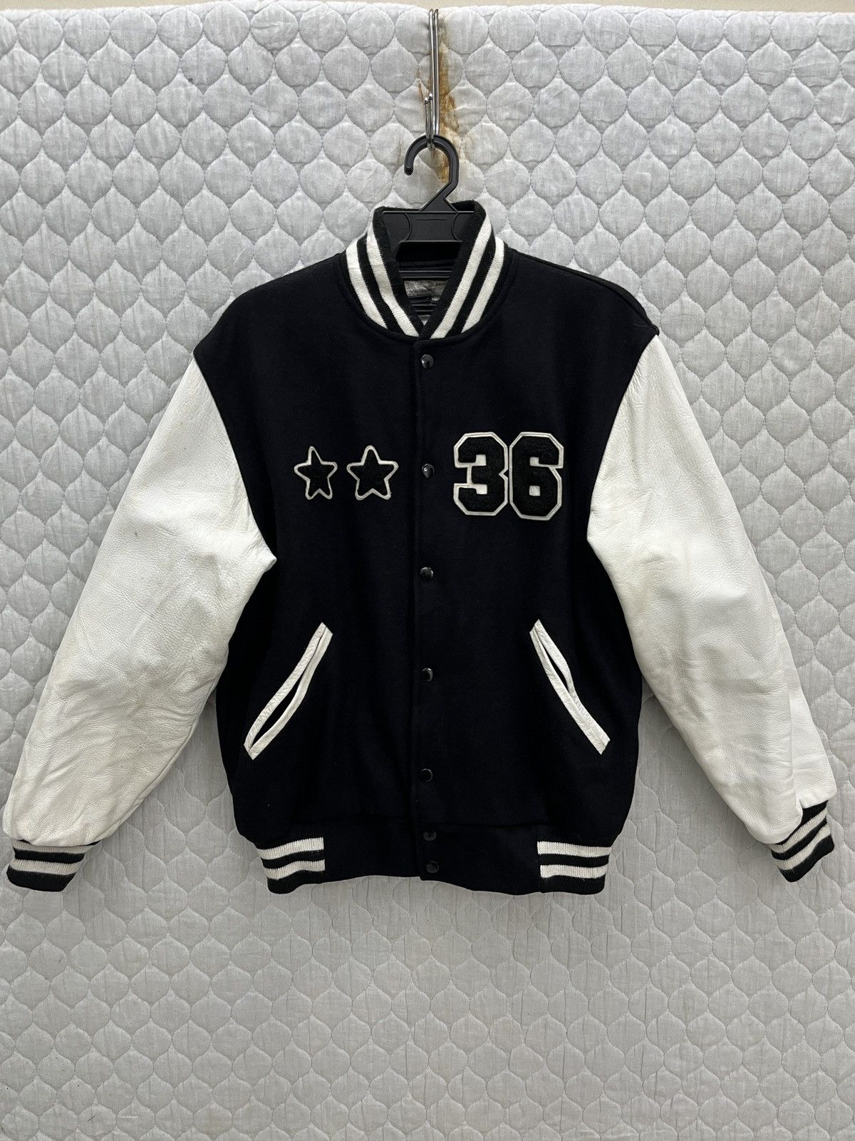 Other 🔥🔥🔥STEALS VARSITY LEATHER SLEEVE JACKET Size US M / EU 48-50 / 2 - 1 Thumbnail