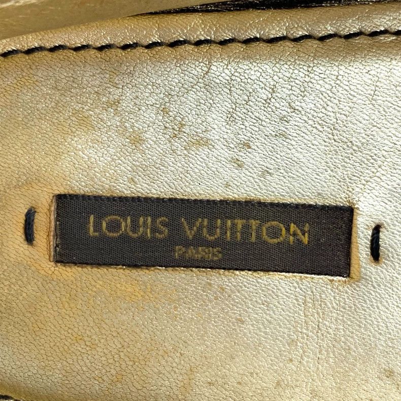 Louis Vuitton Louis Vuitton size 37.5 Color-block leopard-print round-toe Size US 5.5 / EU 38 - 7 Thumbnail