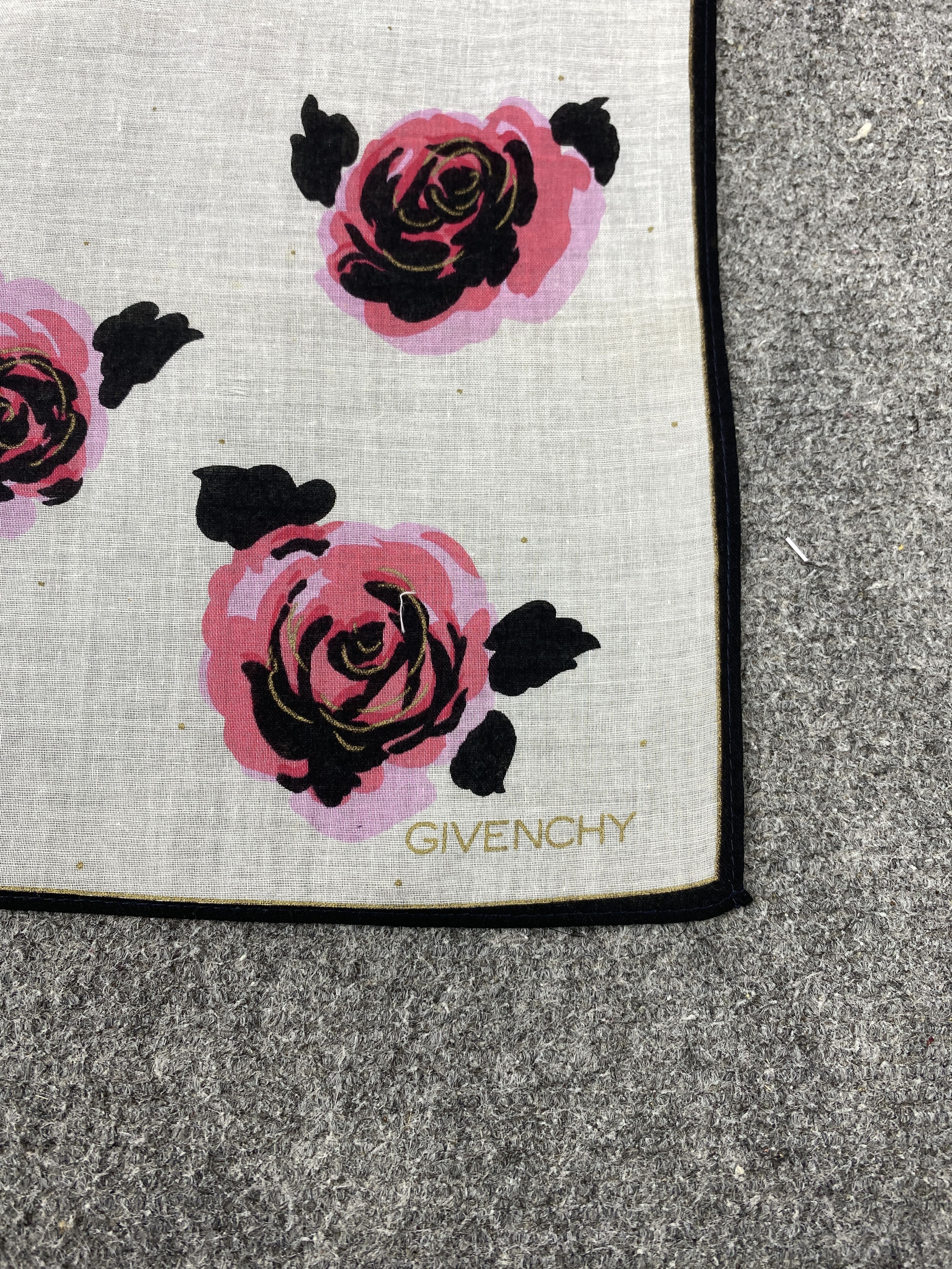 Givenchy Vintage Givenchy Handkerchief / Neckerchief KT0251 Size ONE SIZE - 5 Thumbnail