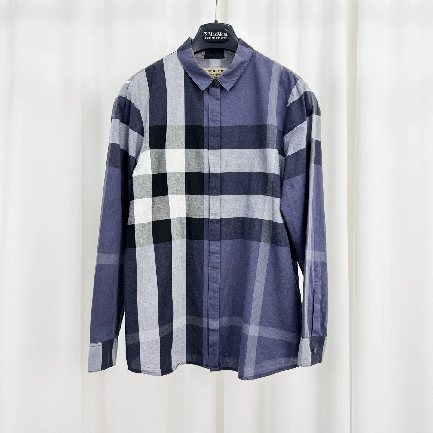 Burberry Burberry Plaid Long Sleeve Shirt Size US S / EU 44-46 / 1 - 1 Thumbnail