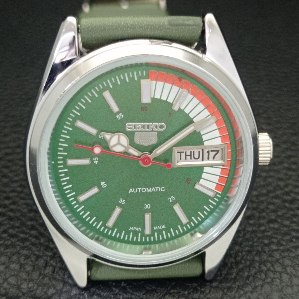 Seiko REFURBISHED VINTAGE SEIKO 5 AUTO JAPAN MENS WATCH a440734 Size 38 - 4 Thumbnail