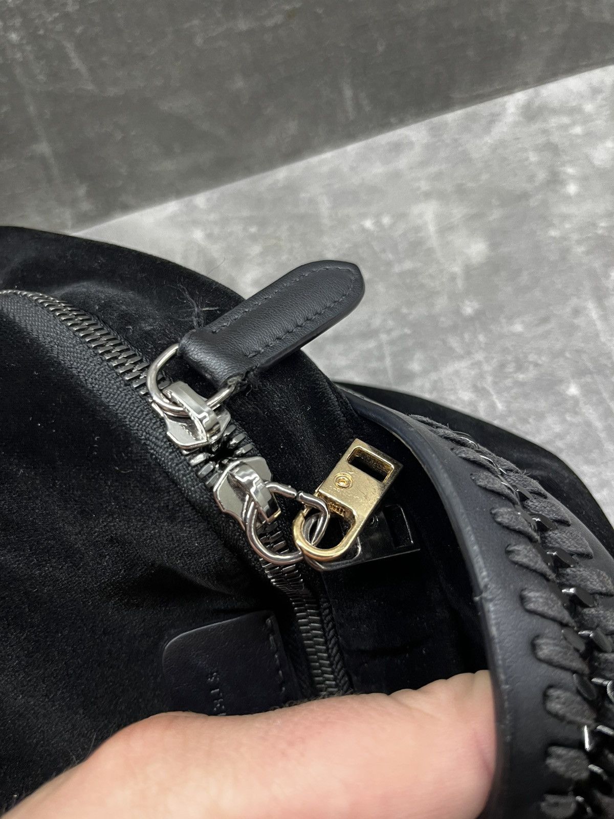 Hysteric Glamour × Stella McCartney STELLA MCCARTNEY Black Velvet bag Size ONE SIZE - 9 Thumbnail