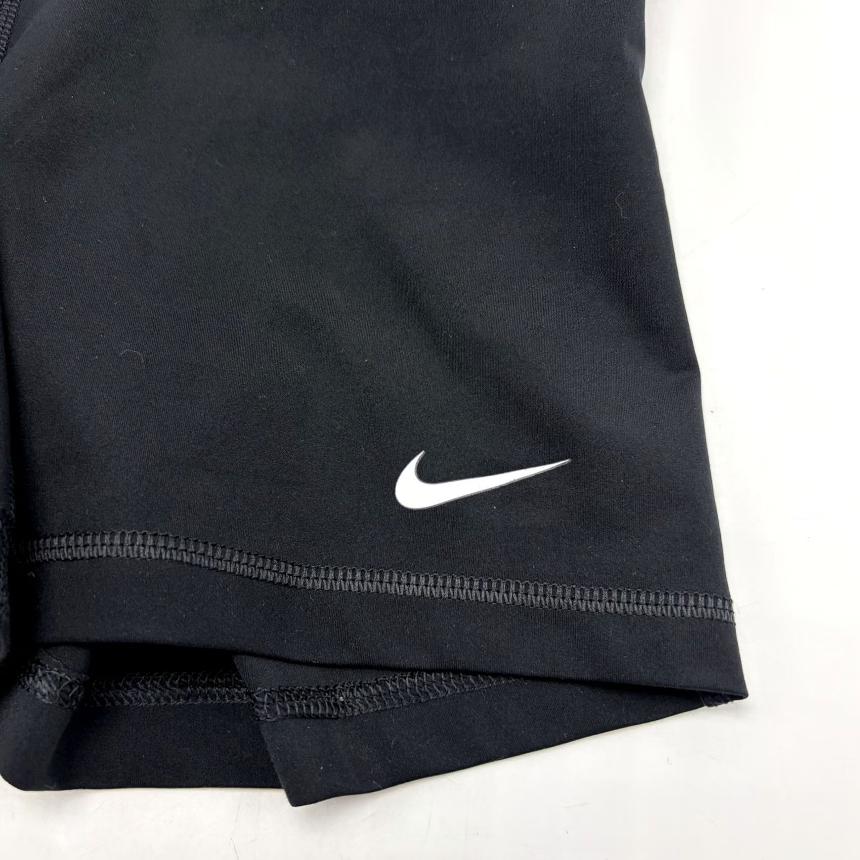 Nike Nike Pro Dri FIT Shorts Womens Small Black Compression Gym Training Activewear Size 28" / US 6 / IT 42 - 3 Thumbnail