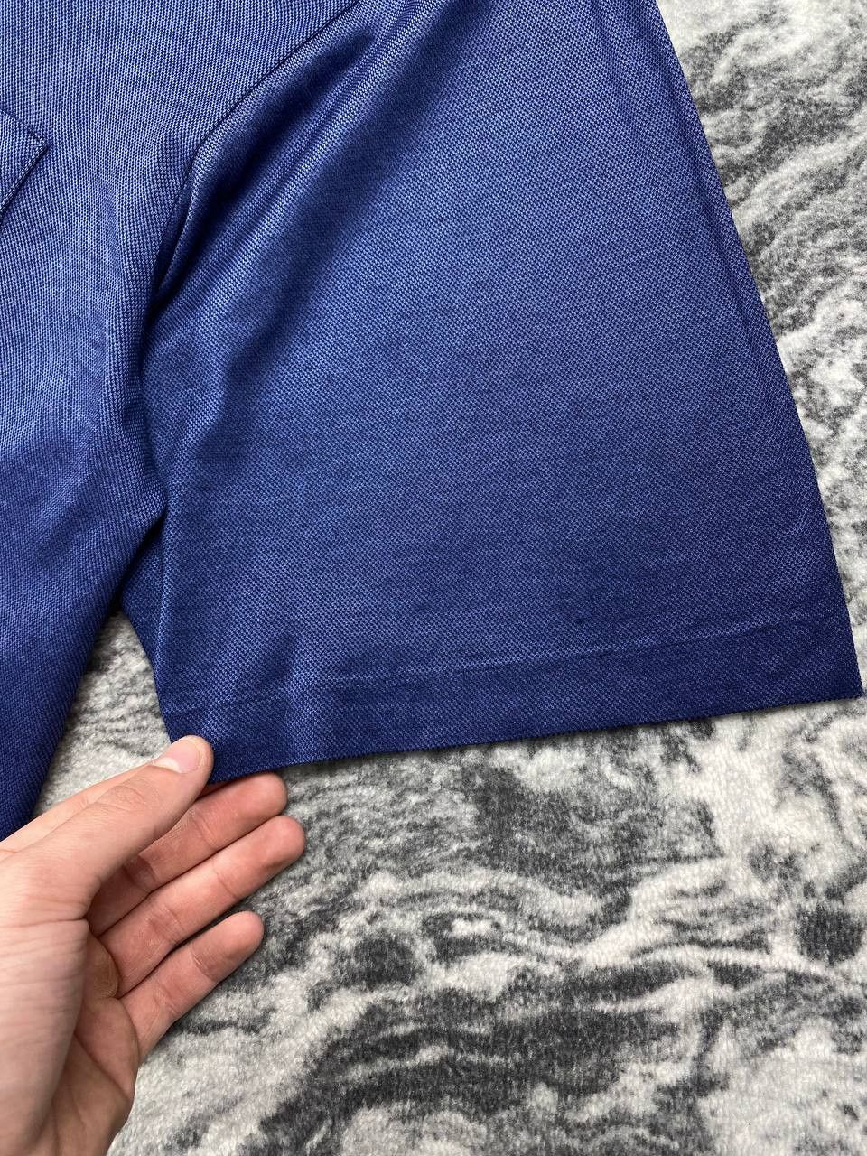 Lanvin Lanvin Polo Shirt Men Size XL Blue Size US XL / EU 56 / 4 - 3 Thumbnail