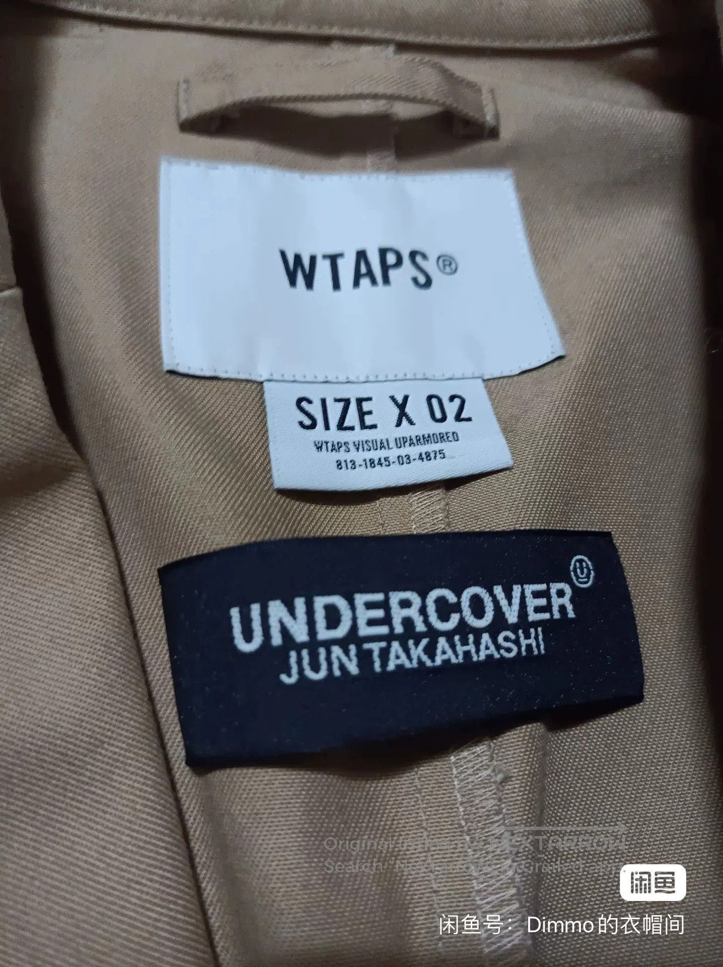 Wtaps WTAPS x UNDERCOVER 21AW JT Jacket. Size US M / EU 48-50 / 2 - 3 Thumbnail