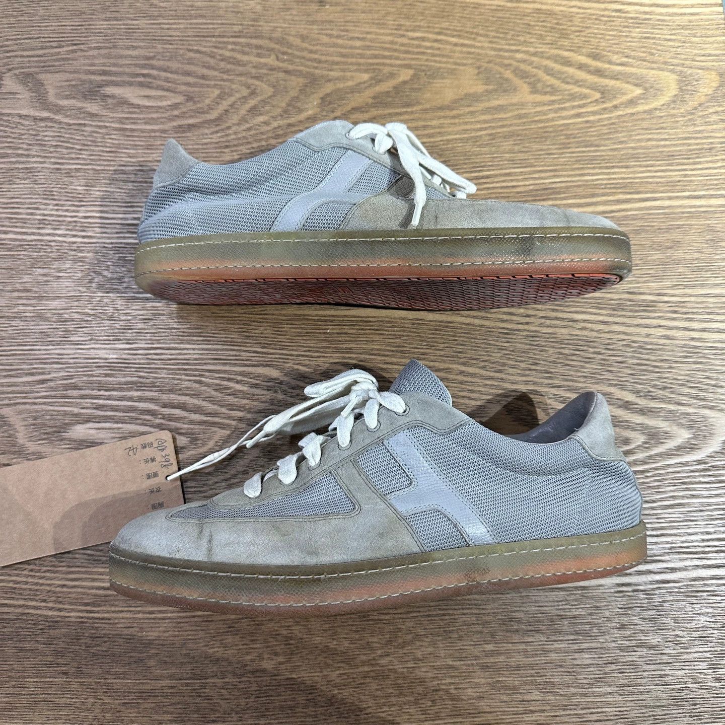 Hermes Hermes Boomerang Leather Sneaker 42 Size US 9 / EU 42 - 3 Thumbnail