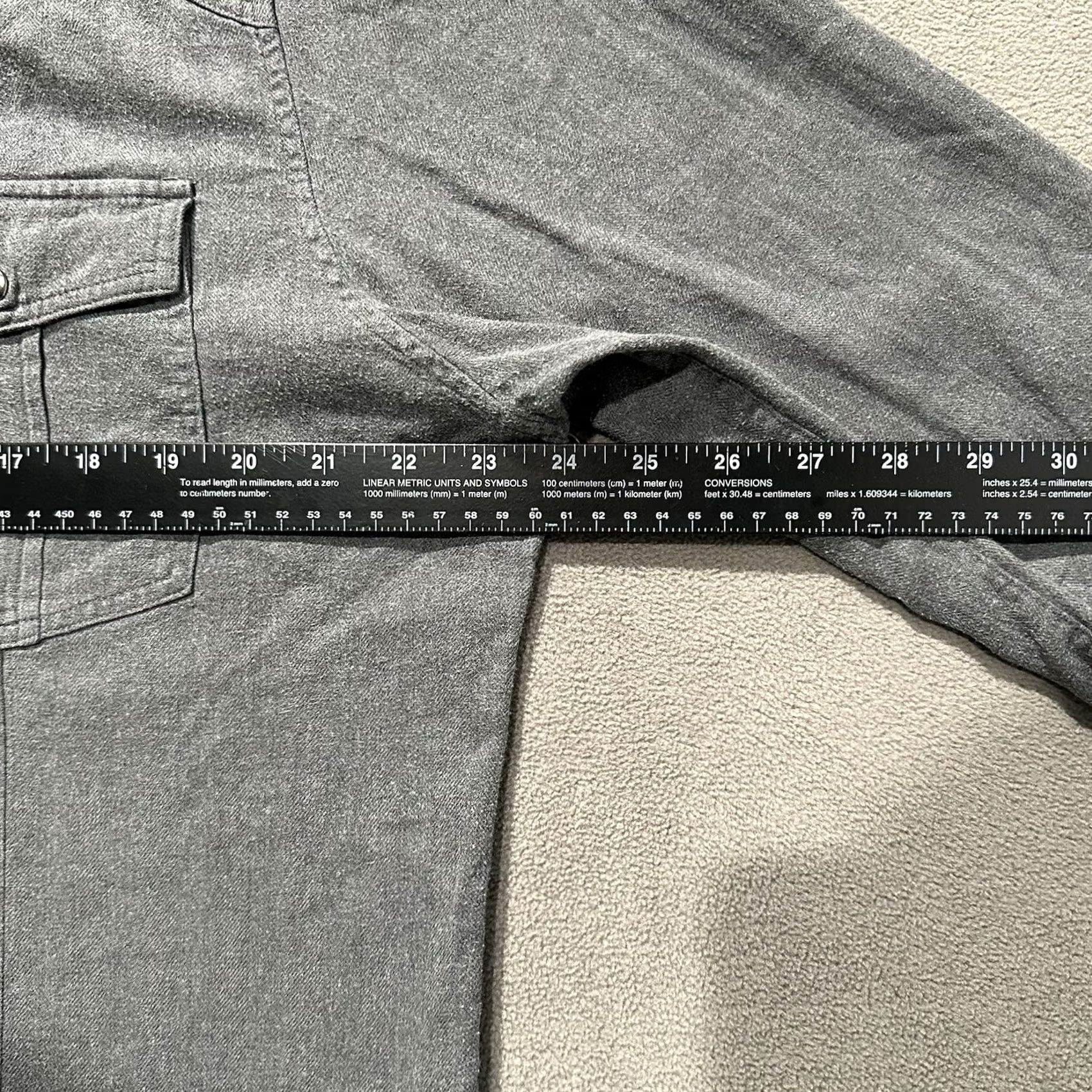 Theory Theory Shirt Mens XL Gray Button Up Long Sleeve Pockets EUC Size US XL / EU 56 / 4 - 6 Thumbnail