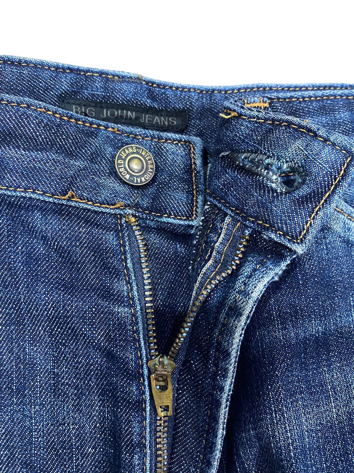 Vintage Vtg Big John Denim Jeans Pant W32” Size US 32 / EU 48 - 9 Thumbnail