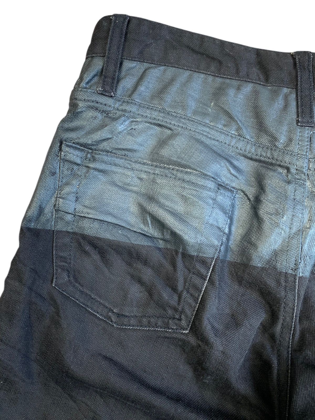 Yohji Yamamoto 90’s AAR By Yohji Yamamoto Hybrid Painted Pants Size US 29 - 11 Thumbnail