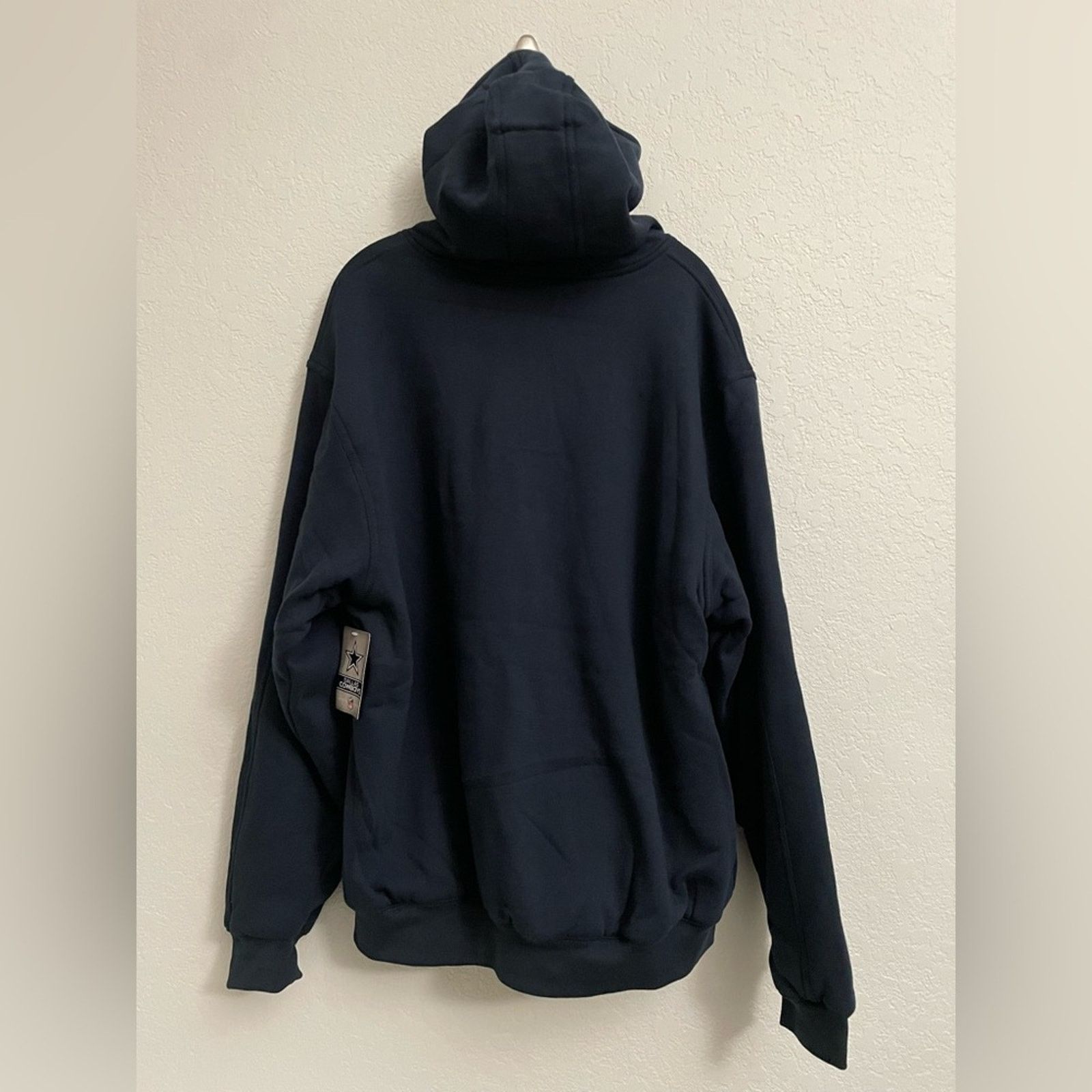 NFL Dallas Cowyboys NFL Team Apparel Fully Lined Navy Hoodie XL Size US XL / EU 56 / 4 - 2 Thumbnail