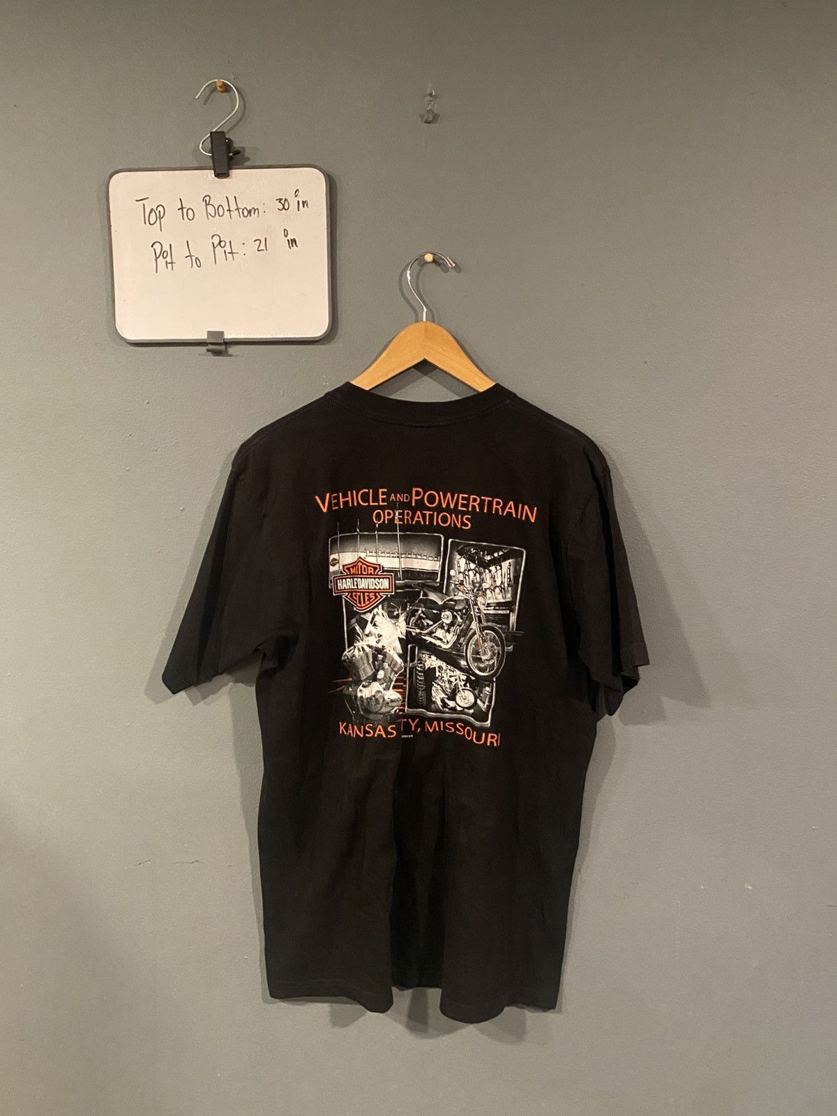 Harley Davidson Vintage Y2K Harley Davidson T Shirt Size US L / EU 52-54 / 3 - 3 Thumbnail