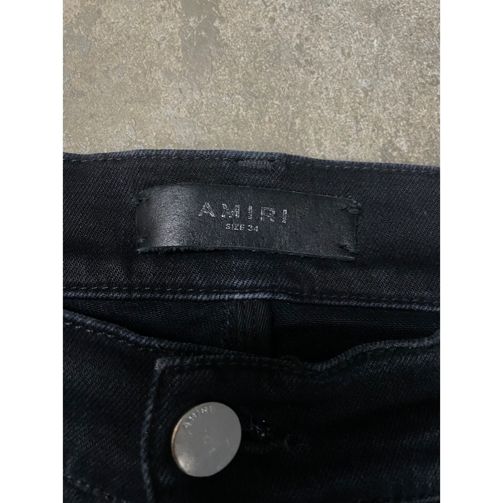 Amiri Amiri Jeans Black Paisley Patchwork Used 32 Size US 32 / EU 48 - 2 Thumbnail