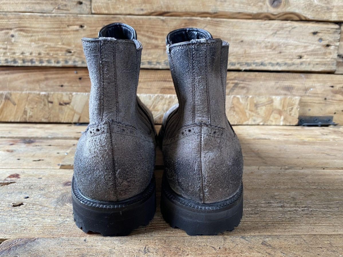 Dolce & Gabbana Dolce gabbana distressed suede gray chelsea boots Size US 10 / EU 43 - 5 Thumbnail