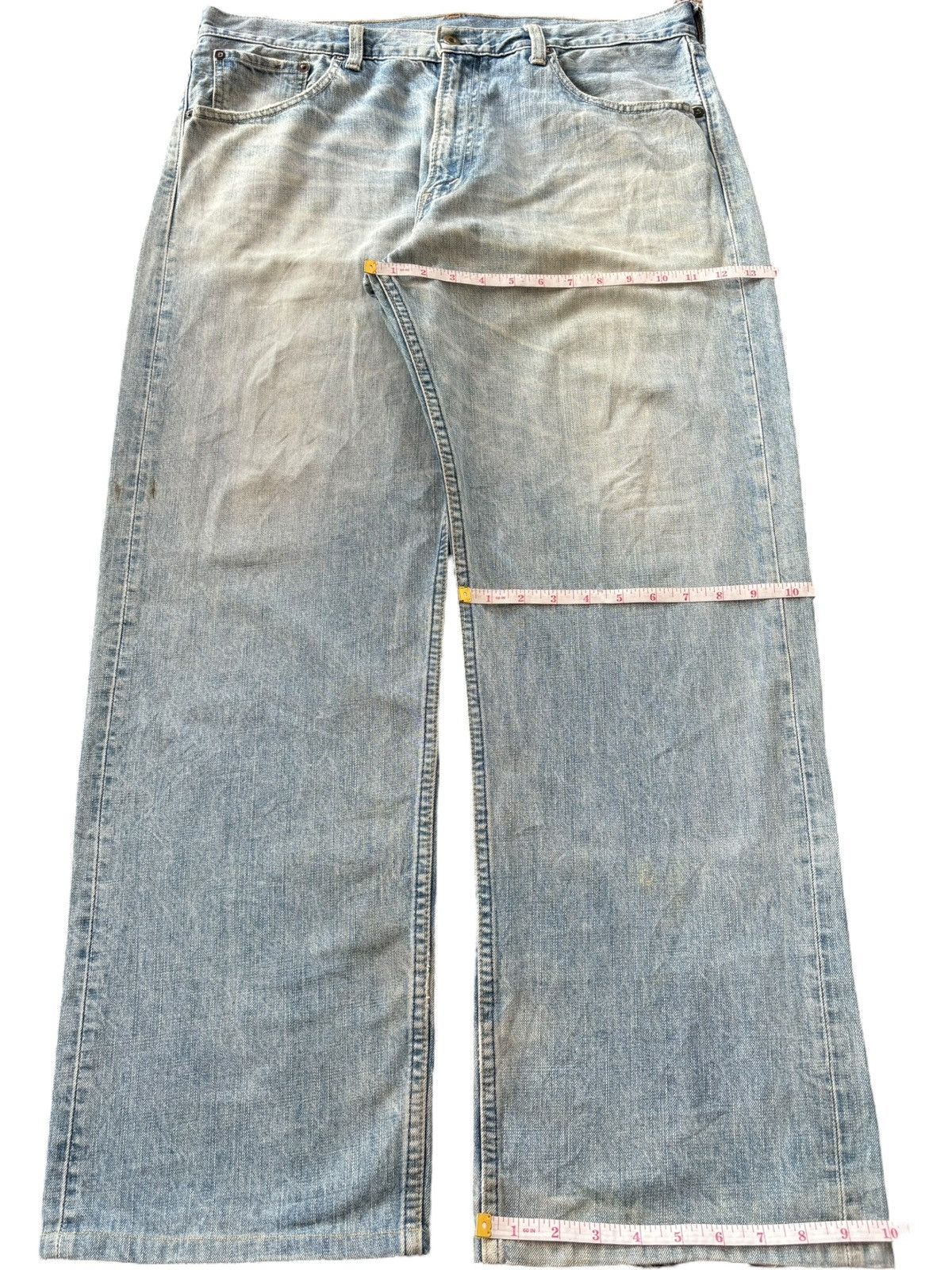 Levi's Vintage 90s Levis 503 Faded Wash Distress Baggy Jeans Size US 36 / EU 52 - 7 Thumbnail