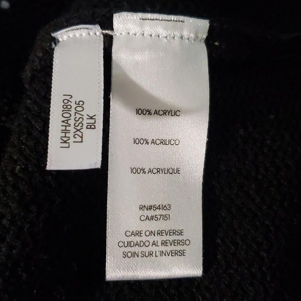 Karl Lagerfeld CT1960 Karl Lagerfeld Paris Black Eiffel Tower Sweater Size S / US 4 / IT 40 - 5 Thumbnail